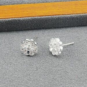 Kate Spade Metal Four-Leaf Clover Stud Earrings